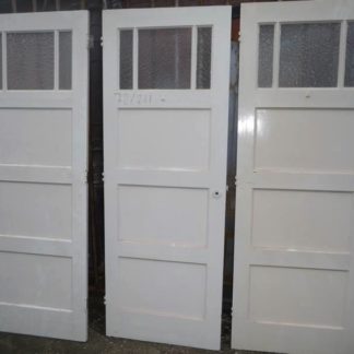 LEEN_Oude bouwmaterialen_Set oude deuren met glas 100.90.102029